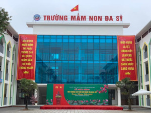 Trường mầm non Đa Sỹ có một mùa xuân đầu tiên như thế!