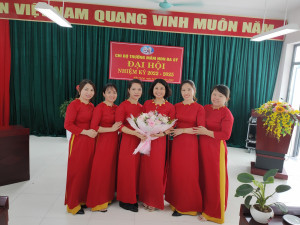 Đại hội chi bộ Trường MN Đa Sỹ lần thứ I nhiệm kỳ 2022-2025