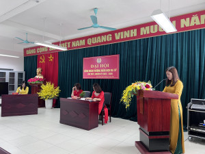 Đại hội Công đoàn nhiệm kì 2023-2028