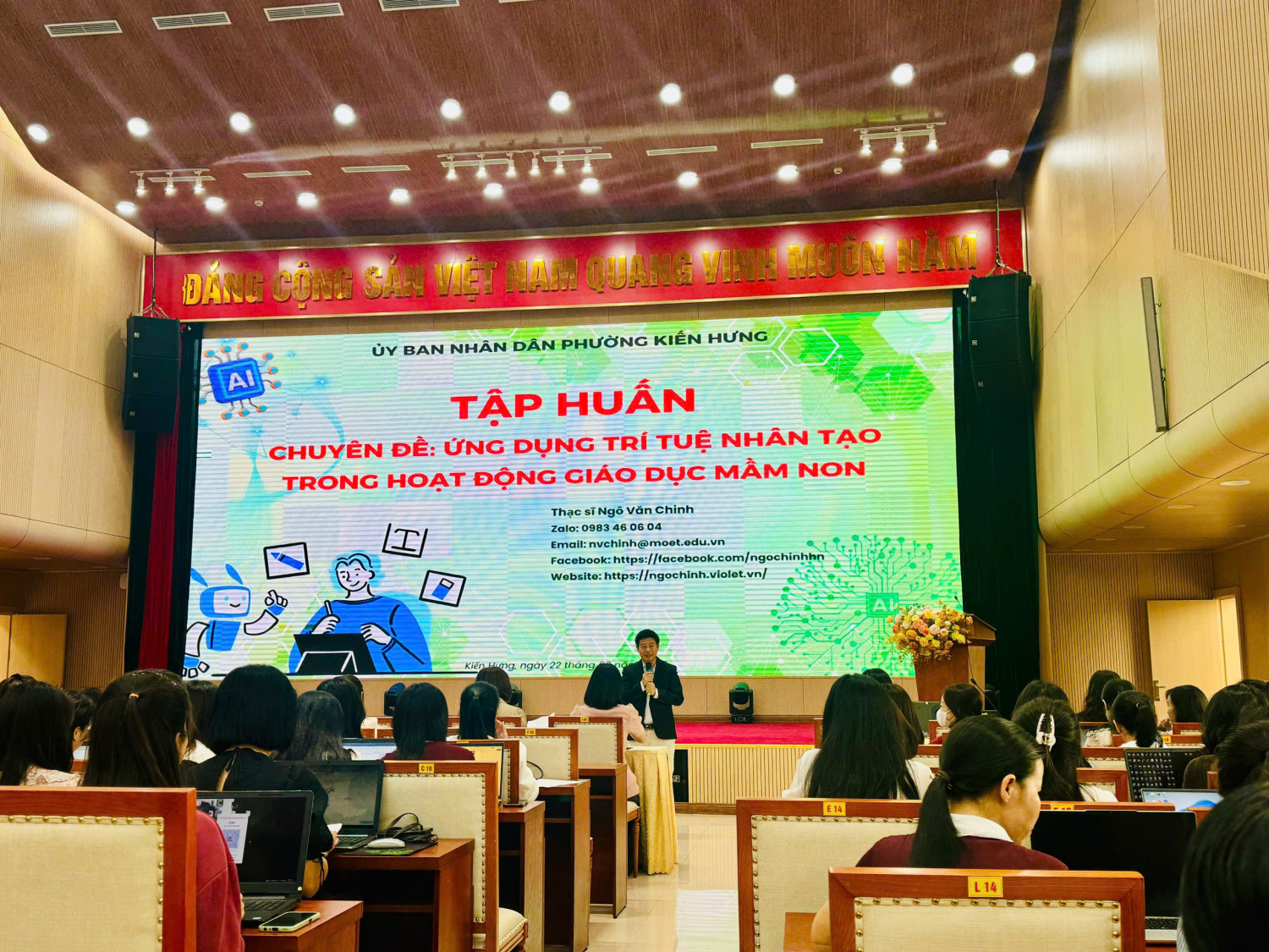 Ứng dụng CNTT và AI trong giáo dục mầm non – Hướng đi tất yếu trong thời đại chuyển đổi số