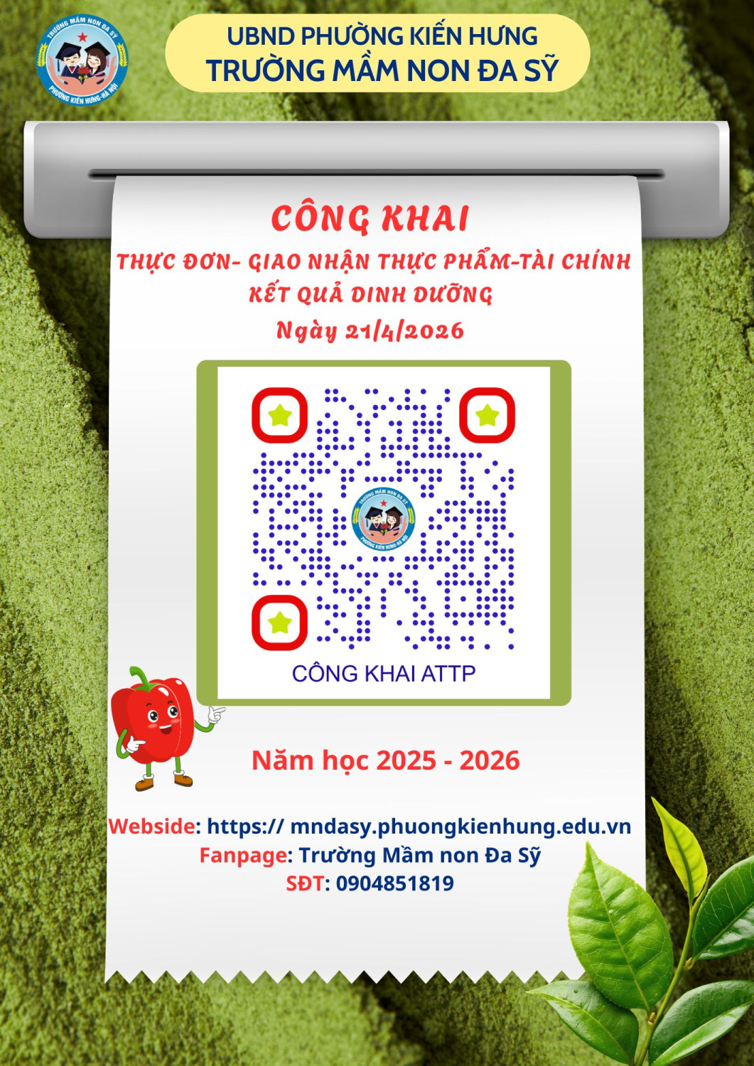 Mã QR 21 4 2026